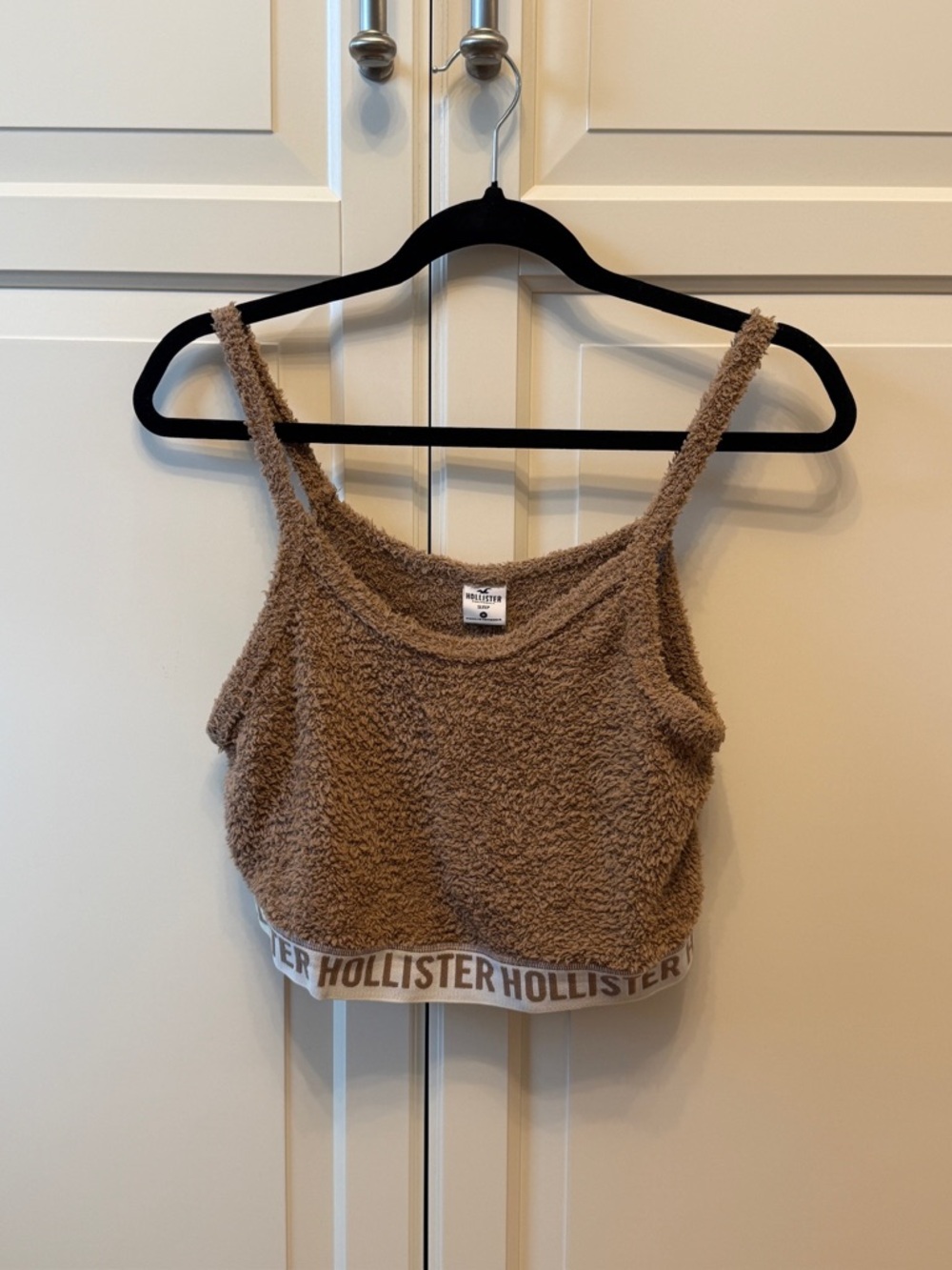 Hollister Fuzzy Sleep Top - Camel Brown
